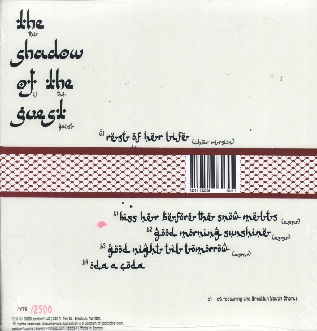Blonde Redhead - Shadow of the Guest - Lp
