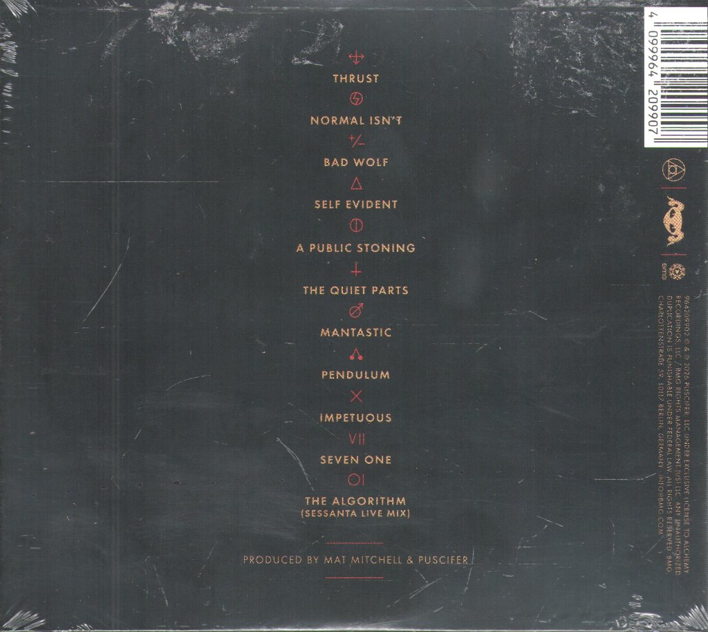Puscifer - Normal Isn't - Cd