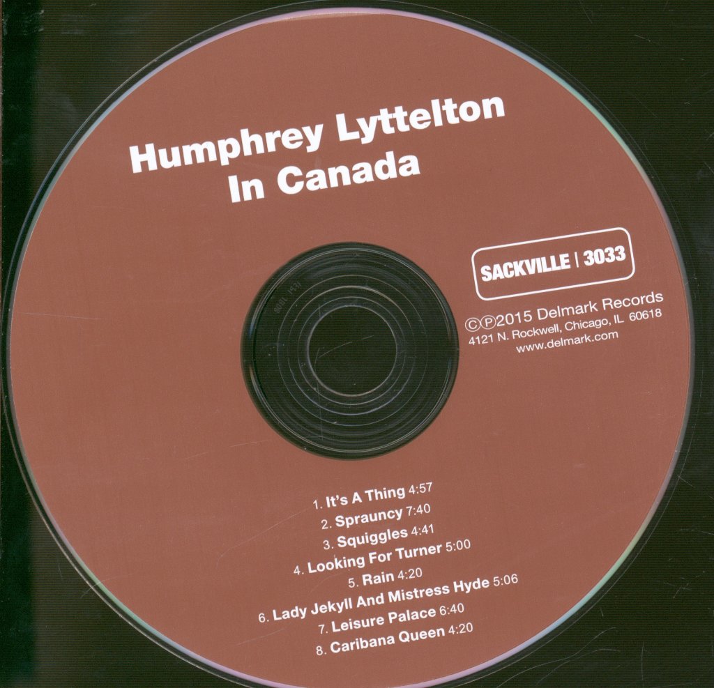 Humphrey Lyttelton - In Canada - Cd