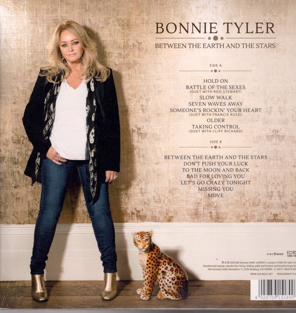 Bonnie Tyler - Between The Earth And Stars (National Album Day 2020) - Lp