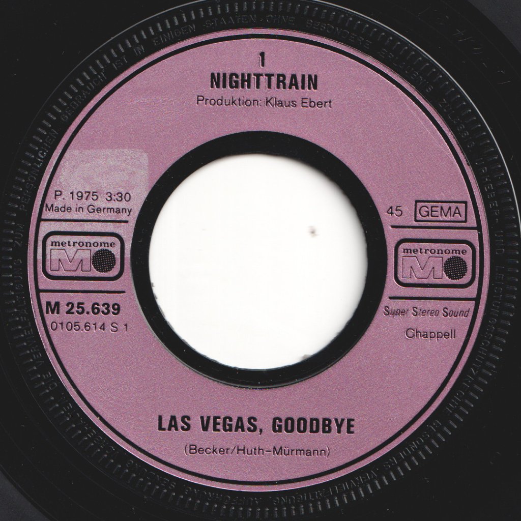 Nighttrain - Las Vegas Goodbye - 7 Inch
