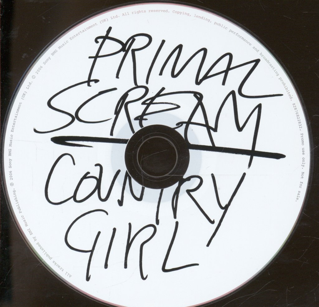Primal Scream - Country Girl - Cd
