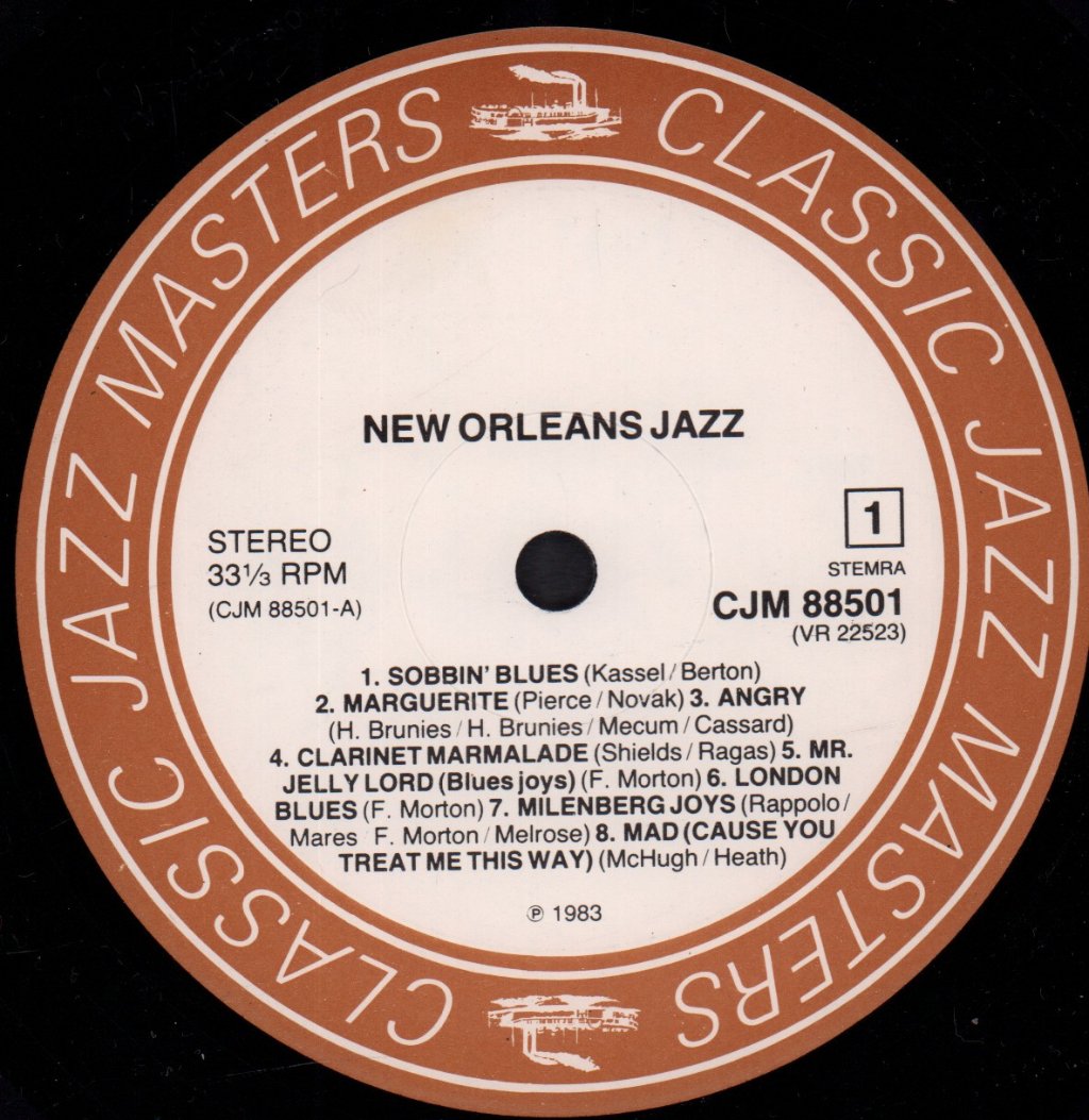 Various Artists - New Orleans Jazz - Lp