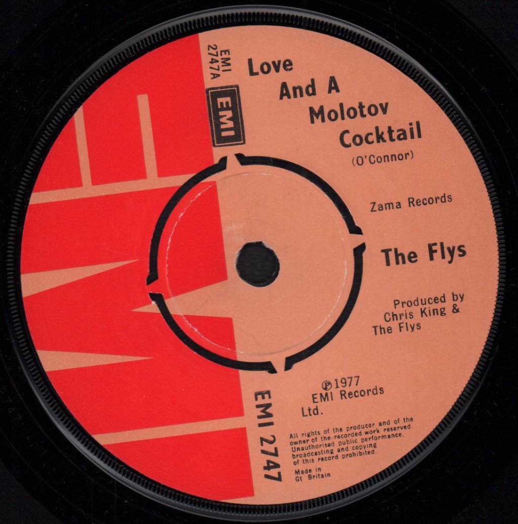 Flys (Punk Group) - Love And A Molotov Cocktail - 7 Inch