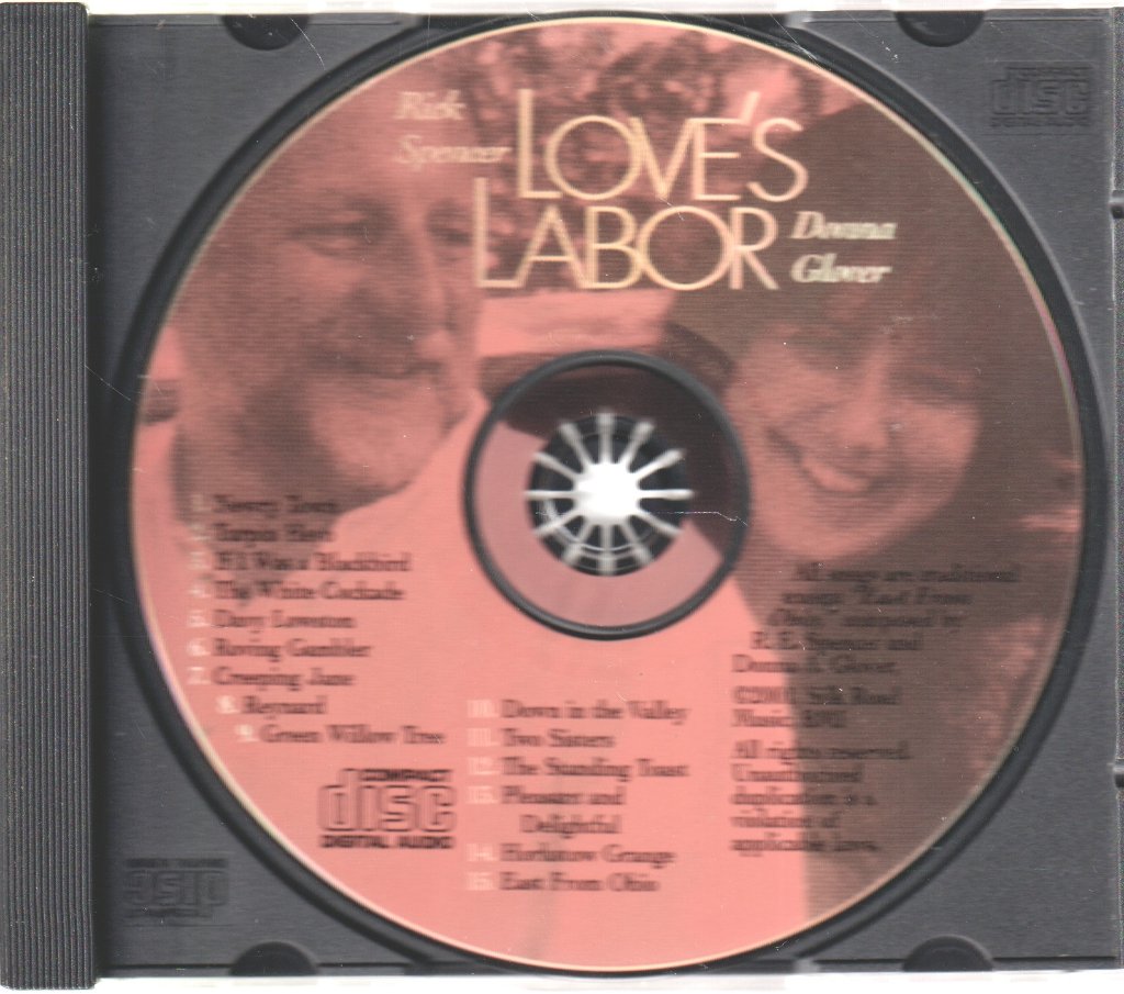donna glover and rick spencer - love's labor - Cd