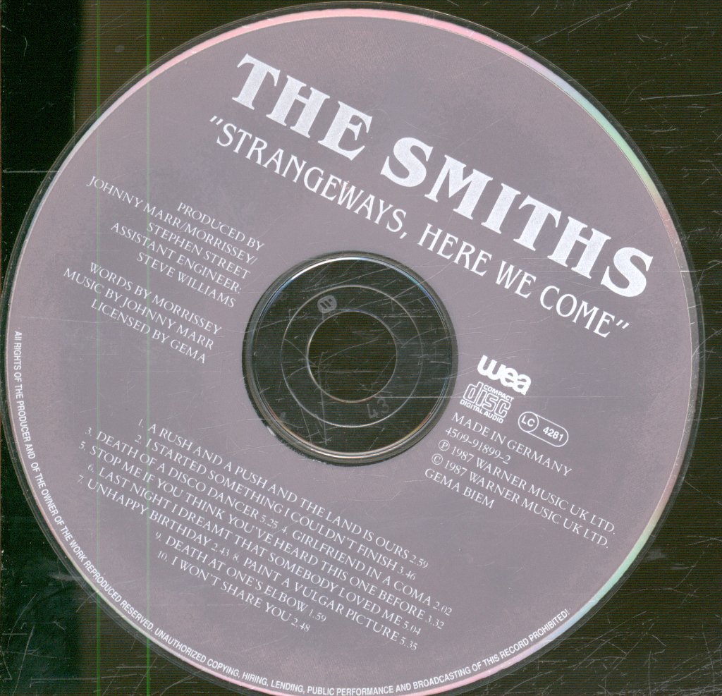 Smiths - Strangeways, Here We Come - Cd