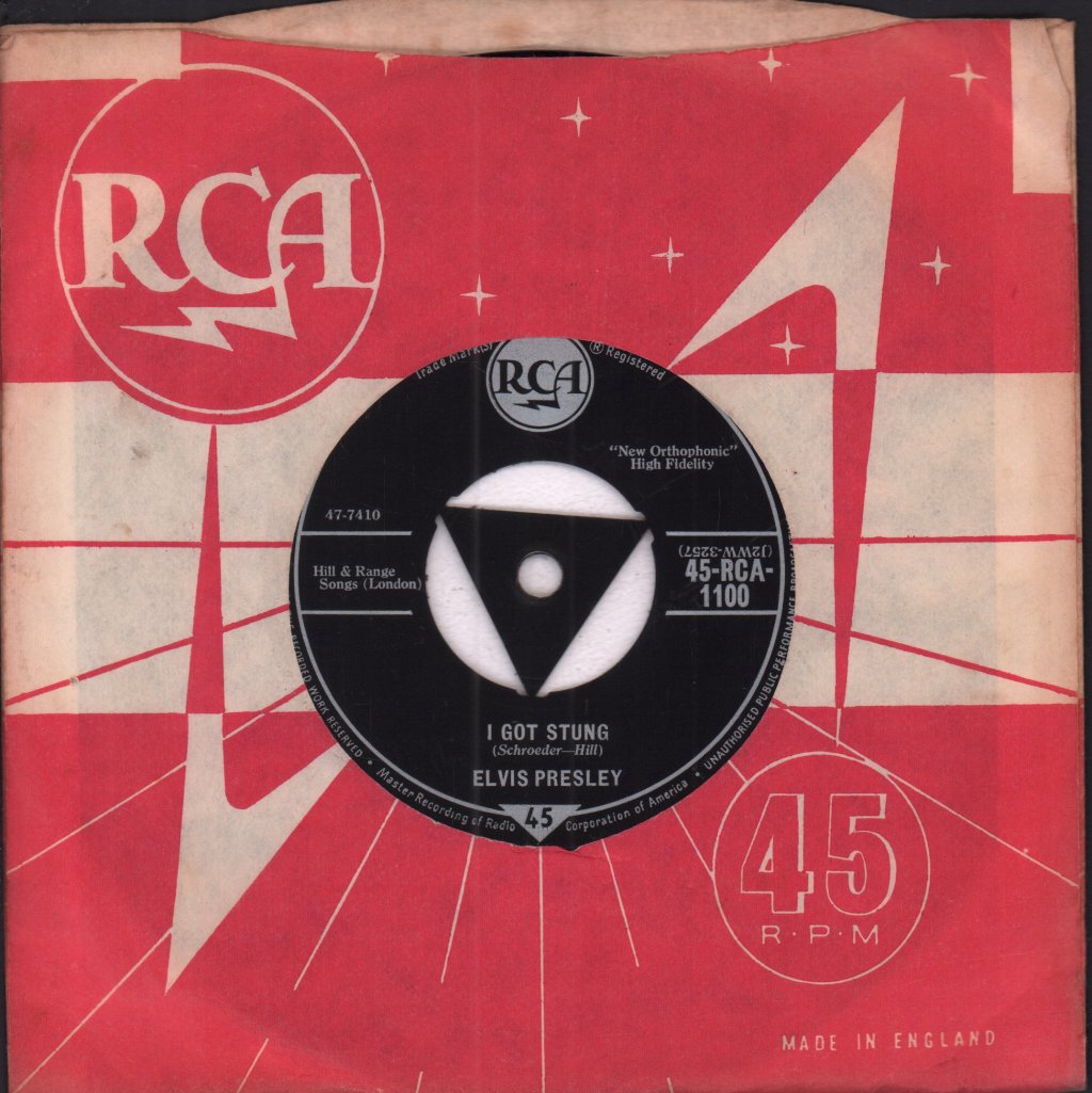 Elvis Presley - one night - 7 Inch