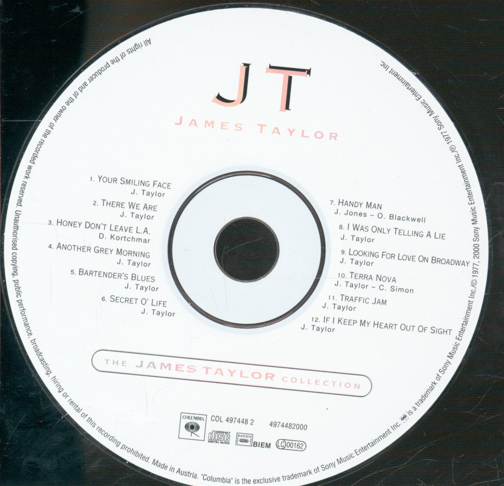 James Taylor - JT - Cd