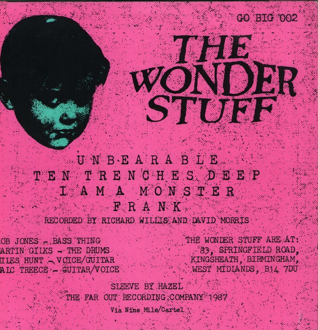 Wonder Stuff - Unbearable - 12 Inch