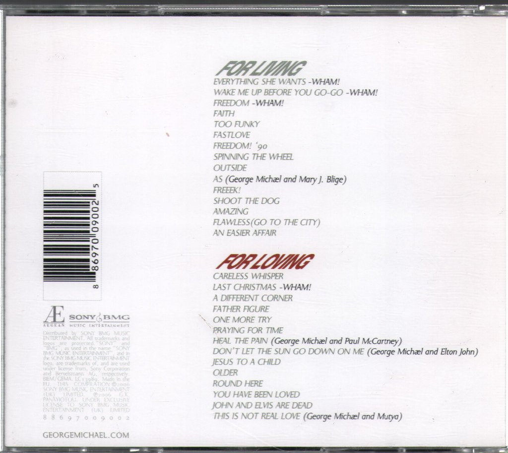 George Michael - Twenty Five - Double Cd