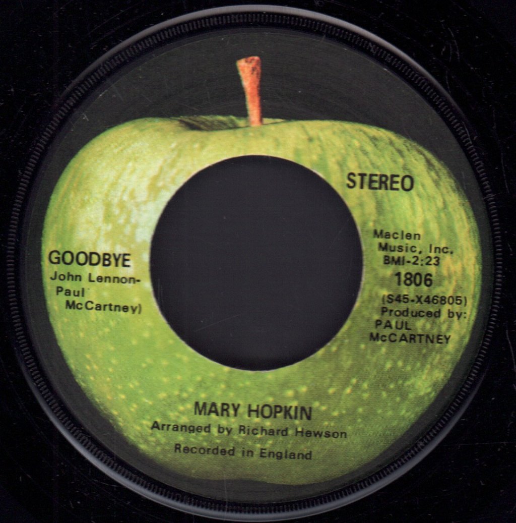 Mary Hopkin - Goodbye / Sparrow - 7 Inch