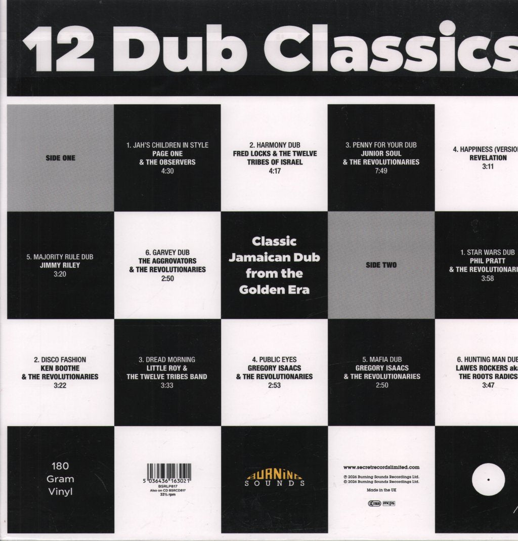 Various Artists - 12 Dub Classics - Lp