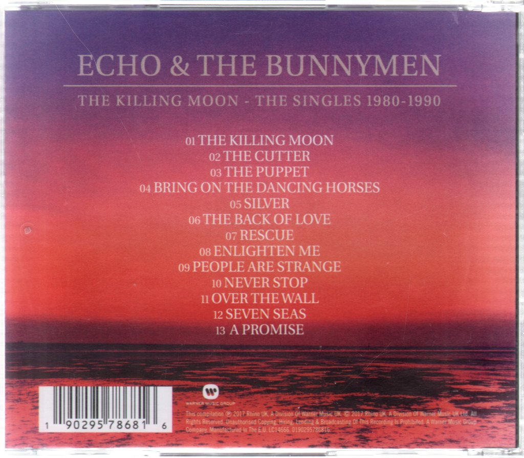 Echo And The Bunnymen - Killing Moon - The Singles 1980 - 1990 - Cd