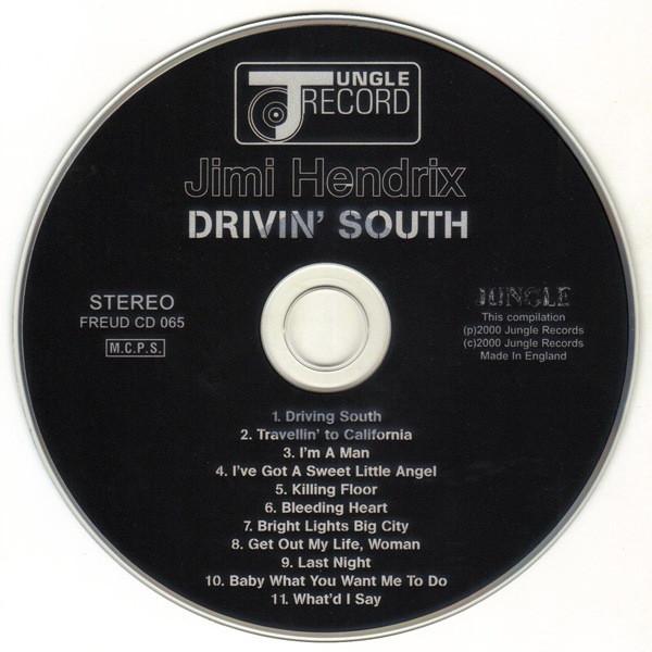 Jimi Hendrix - Drivin' South - Cd