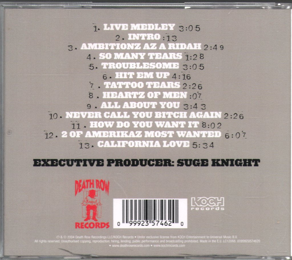 2Pac - Live - Cd