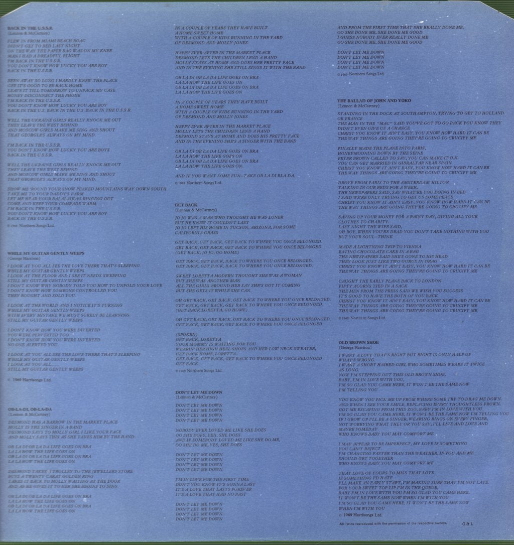 Beatles - 1967-1970 - Double Lp