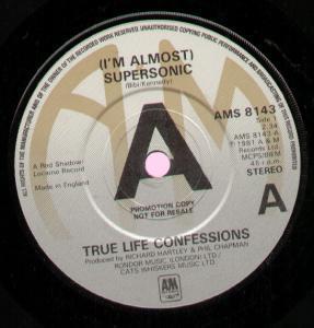 True Life Confessions - Supersonic - 7 Inch