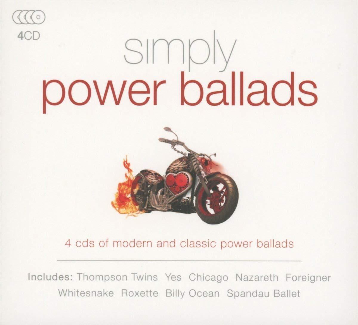 Various Artists - Simply Power Ballads - Cd Box Set