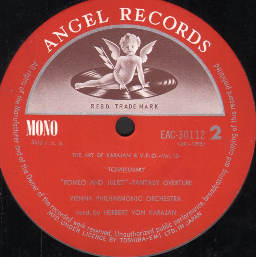 Herbert Von Karajan / Vienna Philharmonic - Karajan Popular Concert - Lp