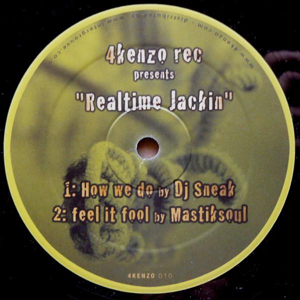 DJ Sneak vs. Mastiksoul - Realtime Jackin' - 12 Inch