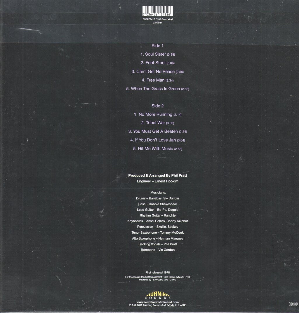 Al Campbell - No More Running - Lp