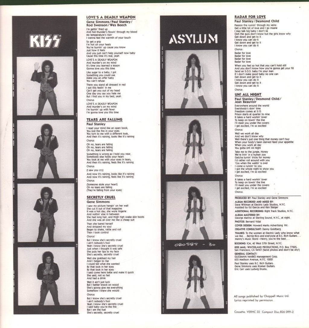 Kiss - Asylum - Lp