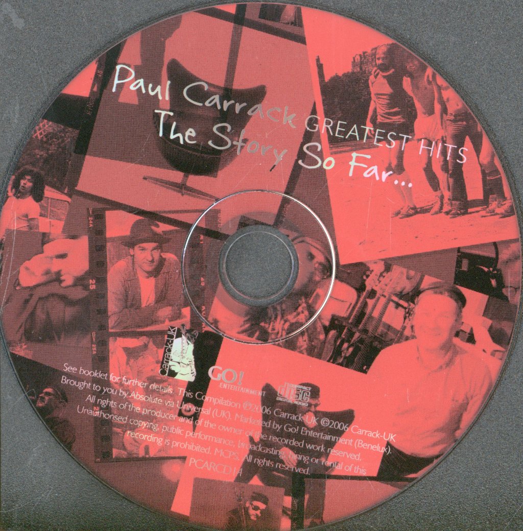 Paul Carrack - Greatest Hits The Story So Far - Cd