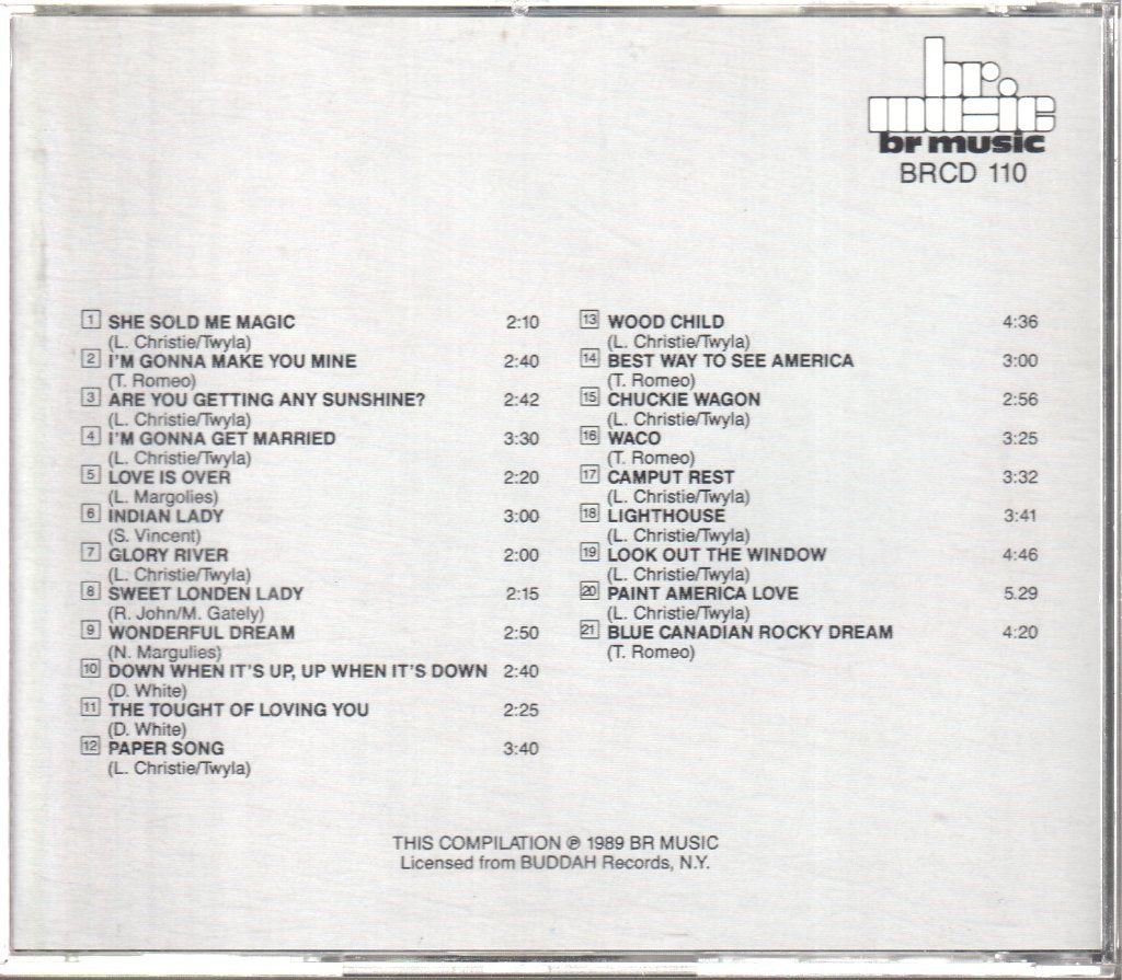 Lou Christie - I'm Gonna Make You Mine (The Very Best Of) - Cd