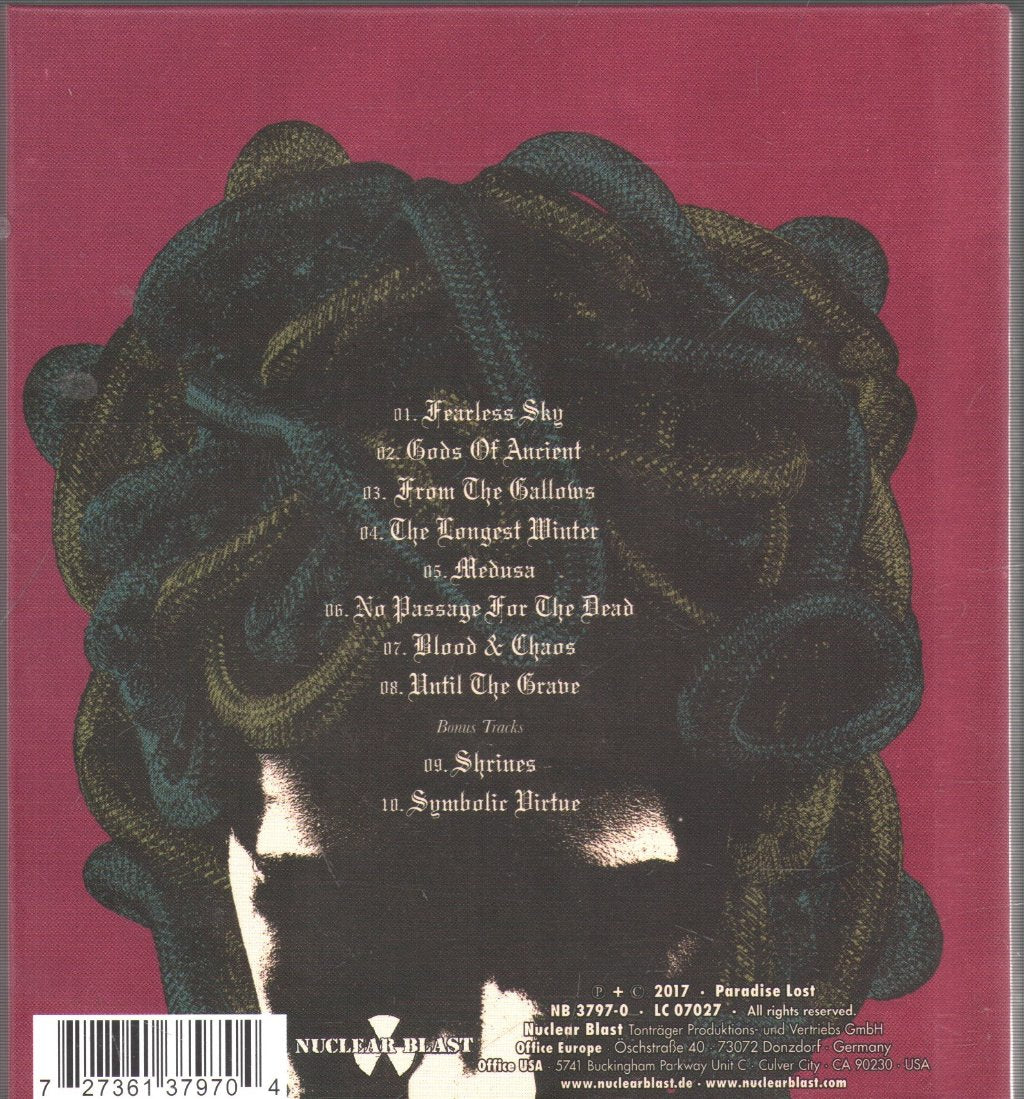 Paradise Lost - Medusa - Cd