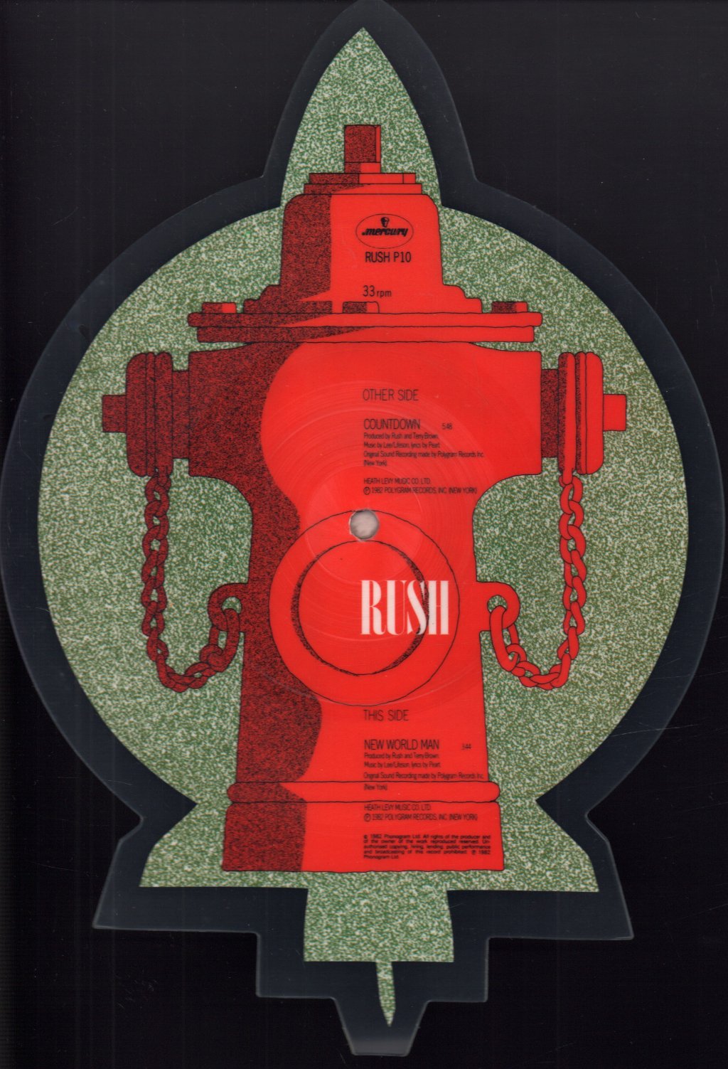 Rush - Countdown - 7 Inch