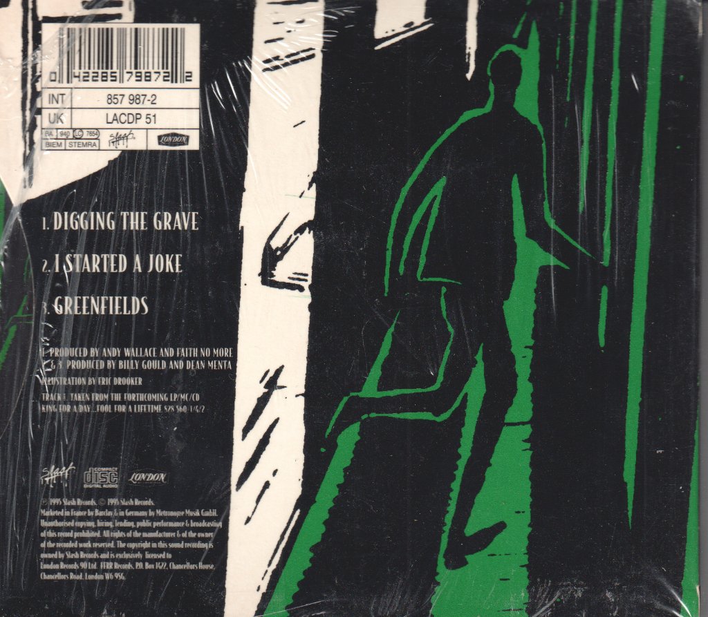 Faith No More - Digging The Grave - Cd