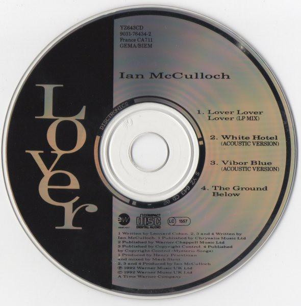 Ian Mcculloch - Lover Lover Lover - Cd