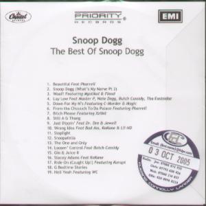 Snoop Doggy Dogg - Best Of - Cdr