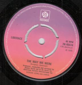 Liberace - Way We Were - 7 Inch