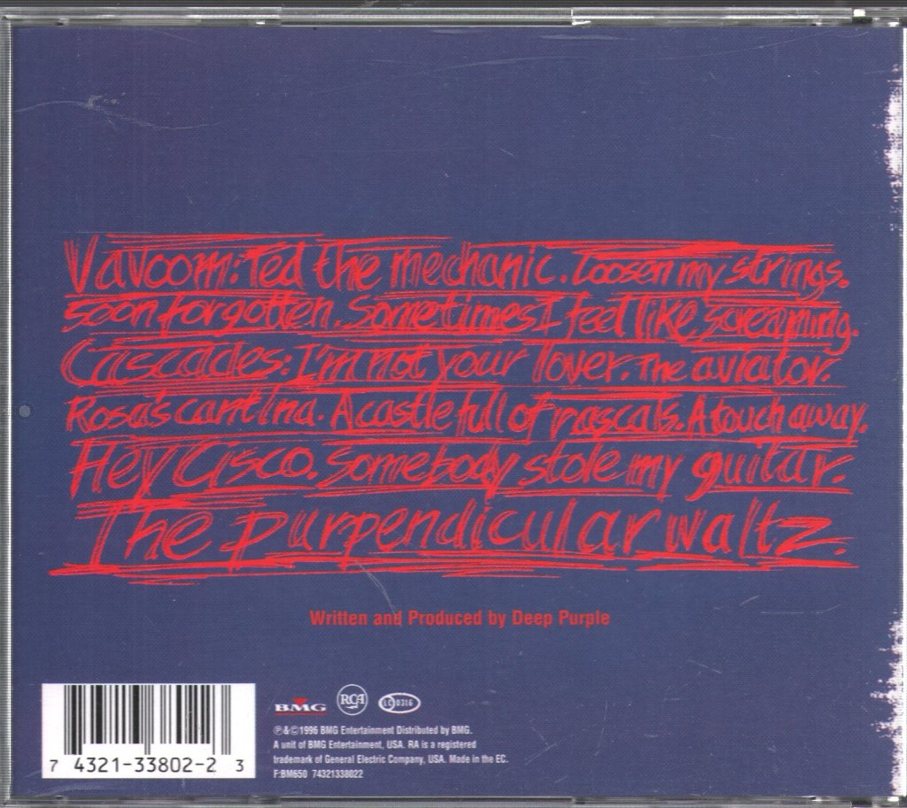 Deep Purple - Purpendicular - Cd