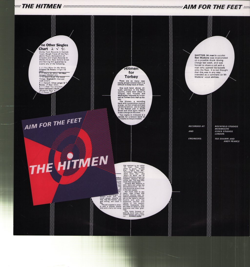 Hitmen - Aim For The Feet - Lp