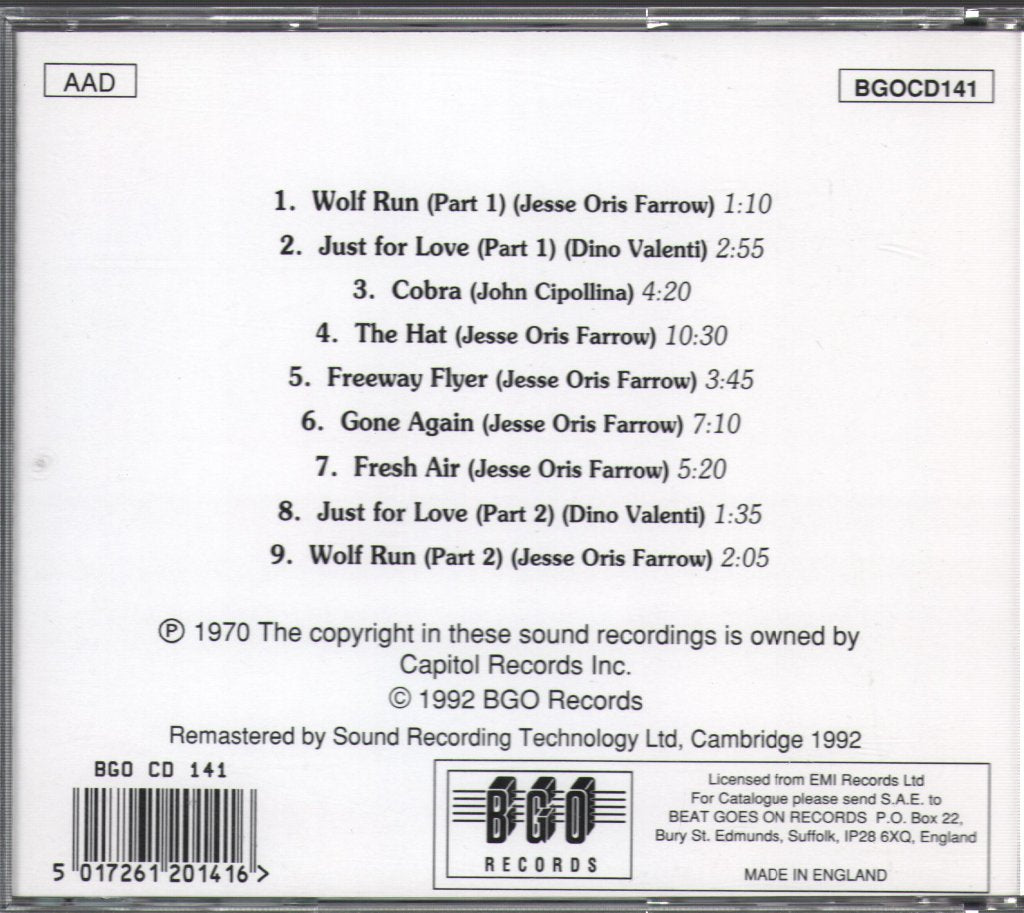 Quicksilver Messenger Service - Just For Love - Cd