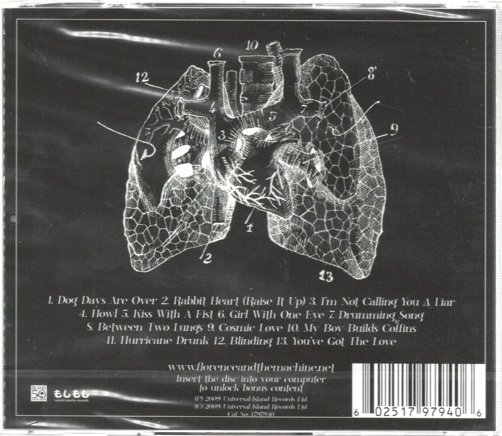 Florence And The Machine - Lungs - Cd