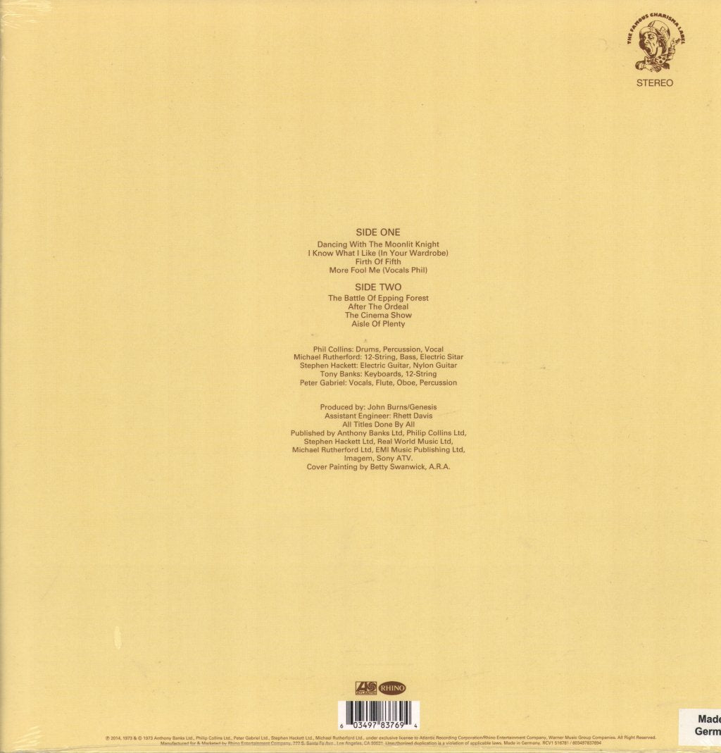 Genesis - Selling England By The Pound - Lp