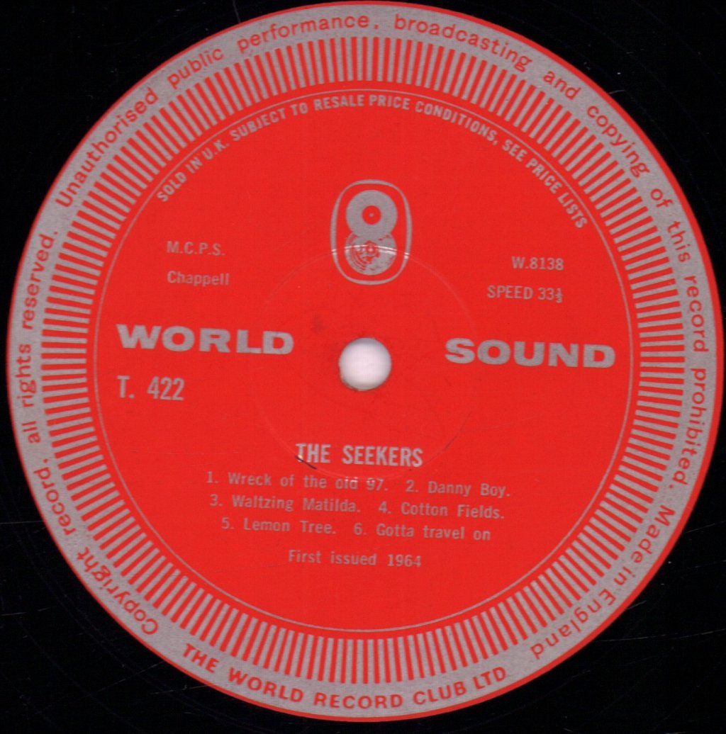 Seekers - Seekers - Lp