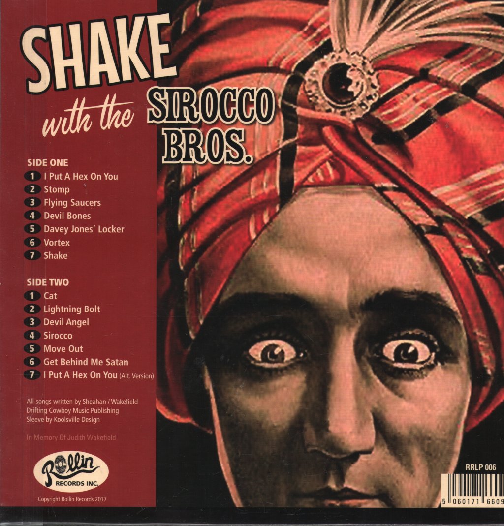 Sirocco Bros. - Shake With The Sirocco Bros. - Lp