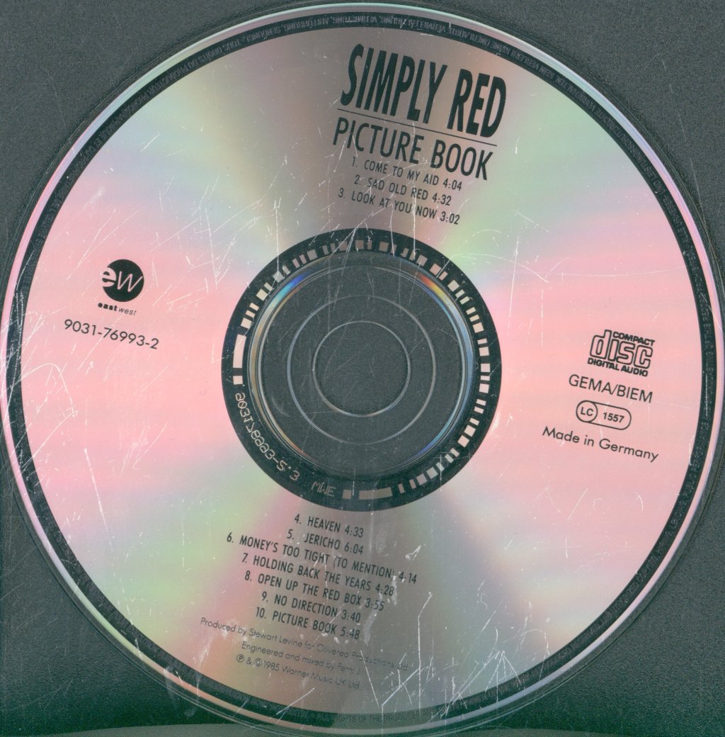 Simply Red - Picture Book - Cd