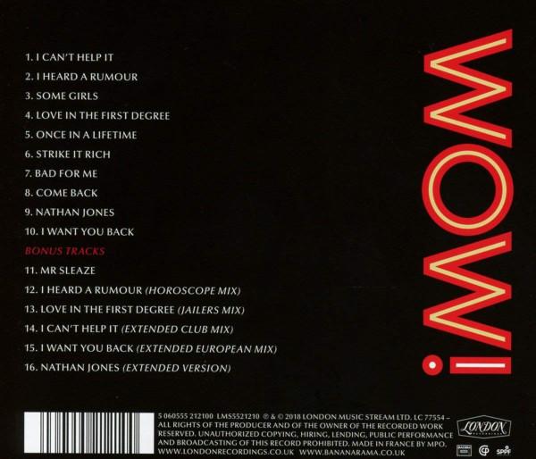 Bananarama - Wow - Cd