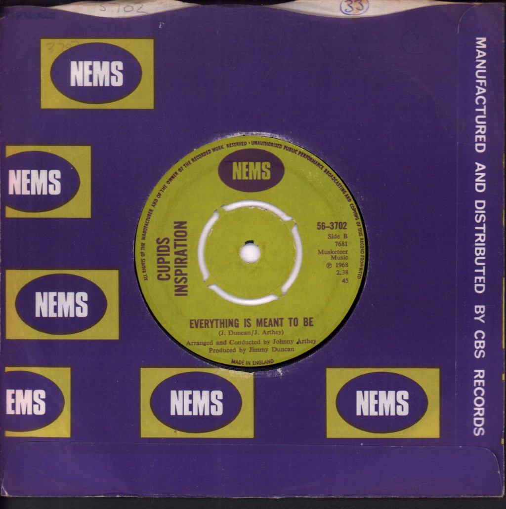 Cupids Inspiration - My World - 7 Inch
