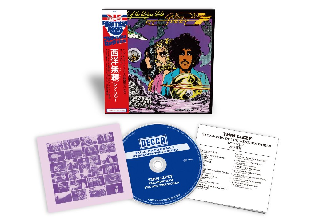 Thin Lizzy - Vagabonds of the Western World - Cd