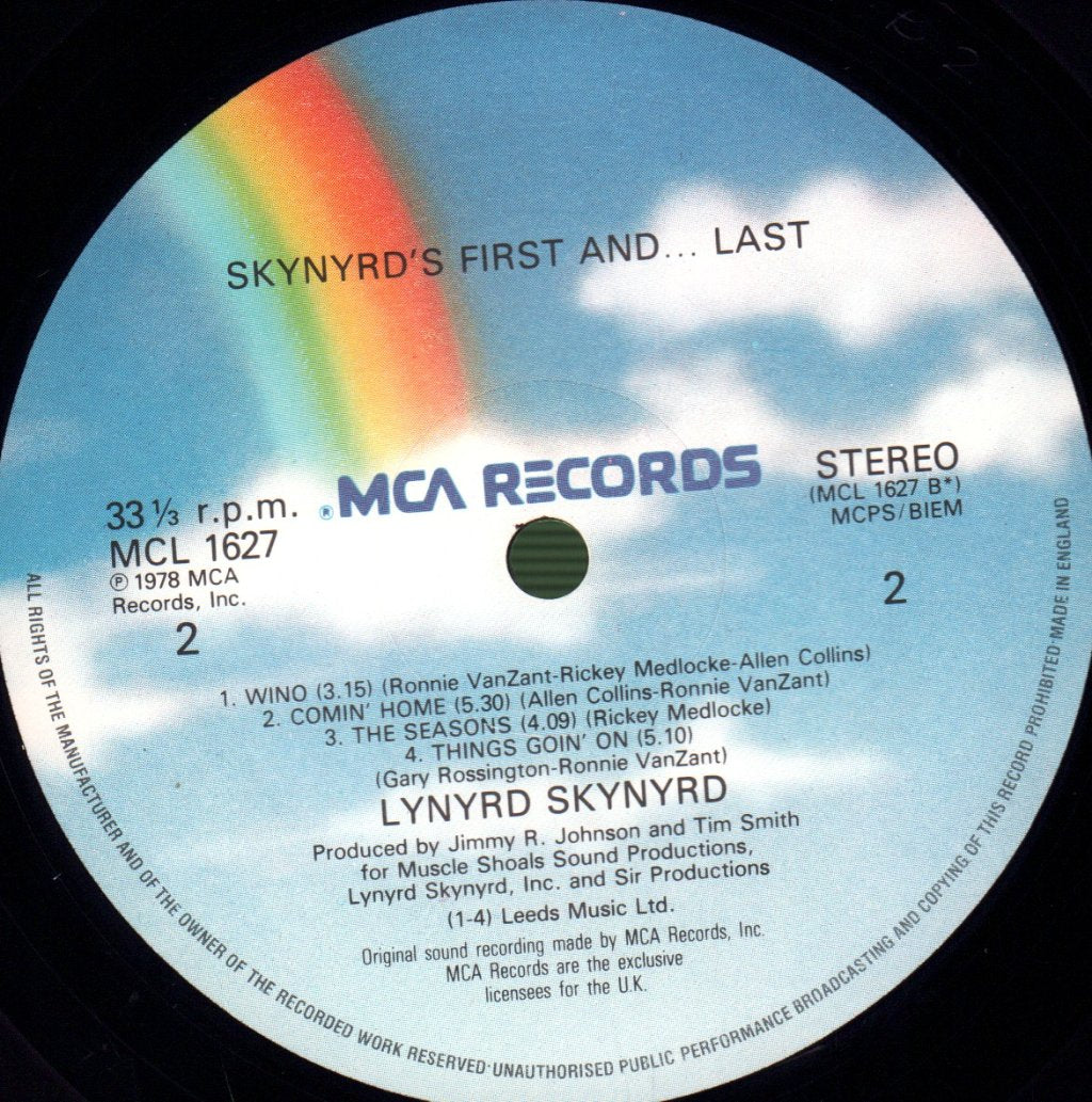 Lynyrd Skynyrd - Skynyrd's First And... Last - Lp