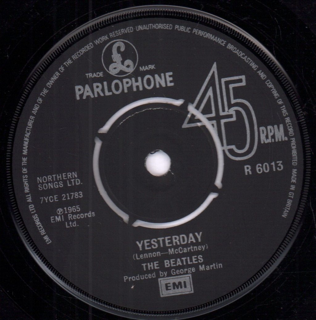 Beatles - Yesterday - 7 Inch