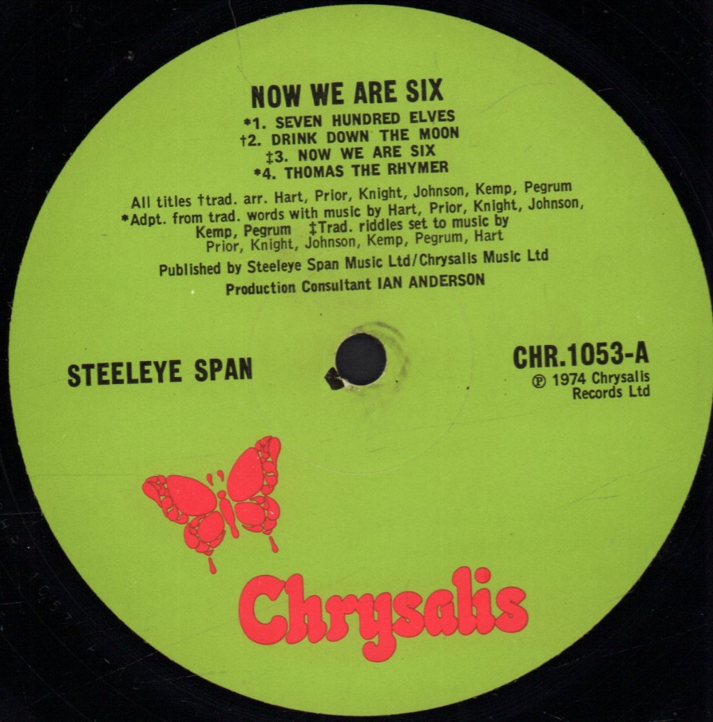 Steeleye Span - Now We Are Six - Lp