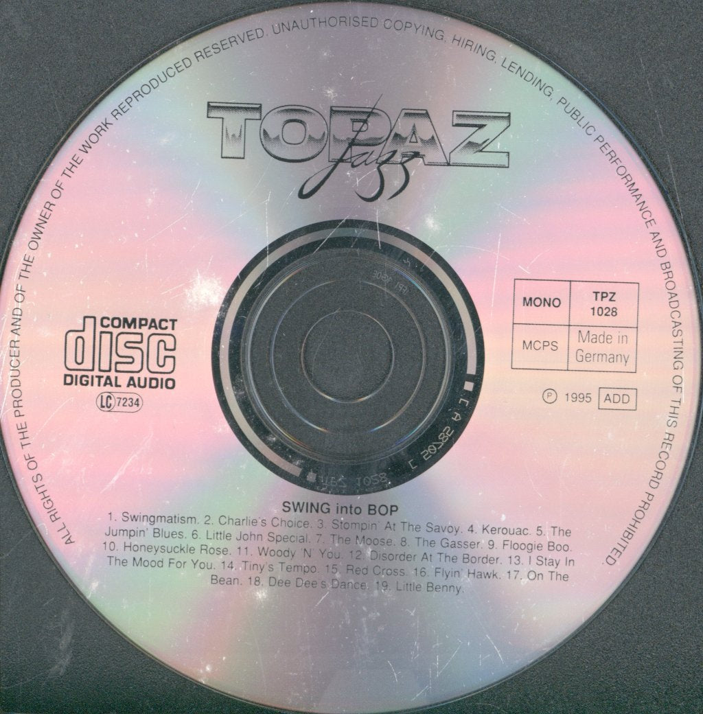Various Artists - Swing Into Bop - Cd