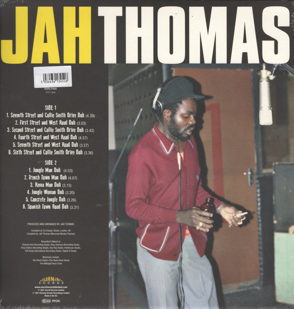 Jah Thomas - Dub Of Dubs - Lp